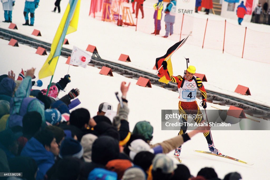 Biathlon - Nagano Winter Olympics Day 14