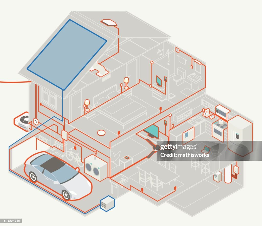 Diagramma elettrico della casa