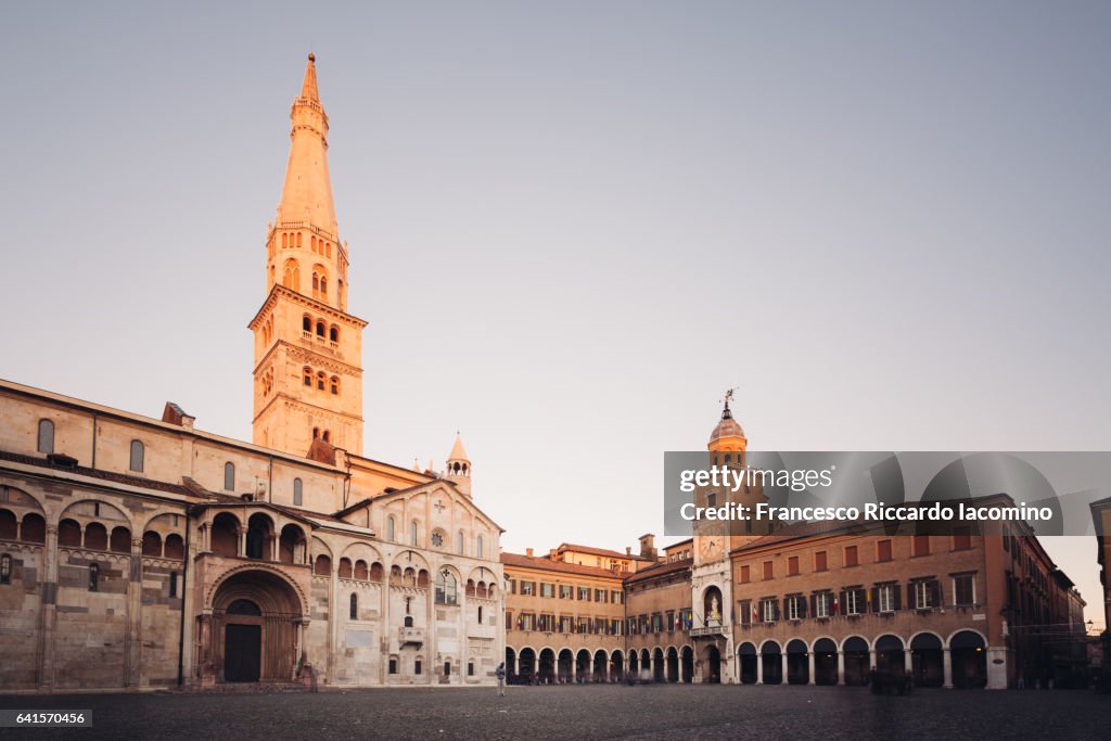 Modena, Duomo Cathedral and Ghirlandina Tower