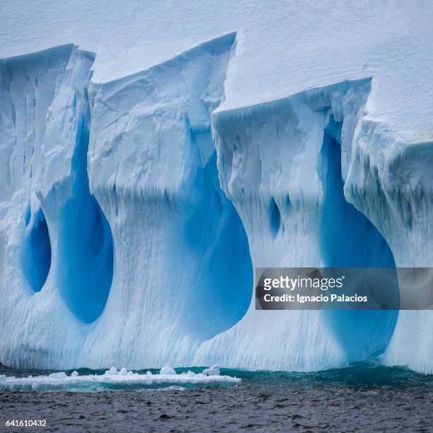 icebergs, south orkneys - south orkney island stock pictures, royalty-free photos & images