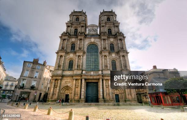 rennes cathedral - france - rennes france stock pictures, royalty-free photos & images