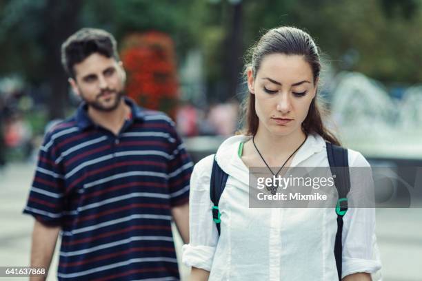 breaking down - girlfriend leaving stock pictures, royalty-free photos & images
