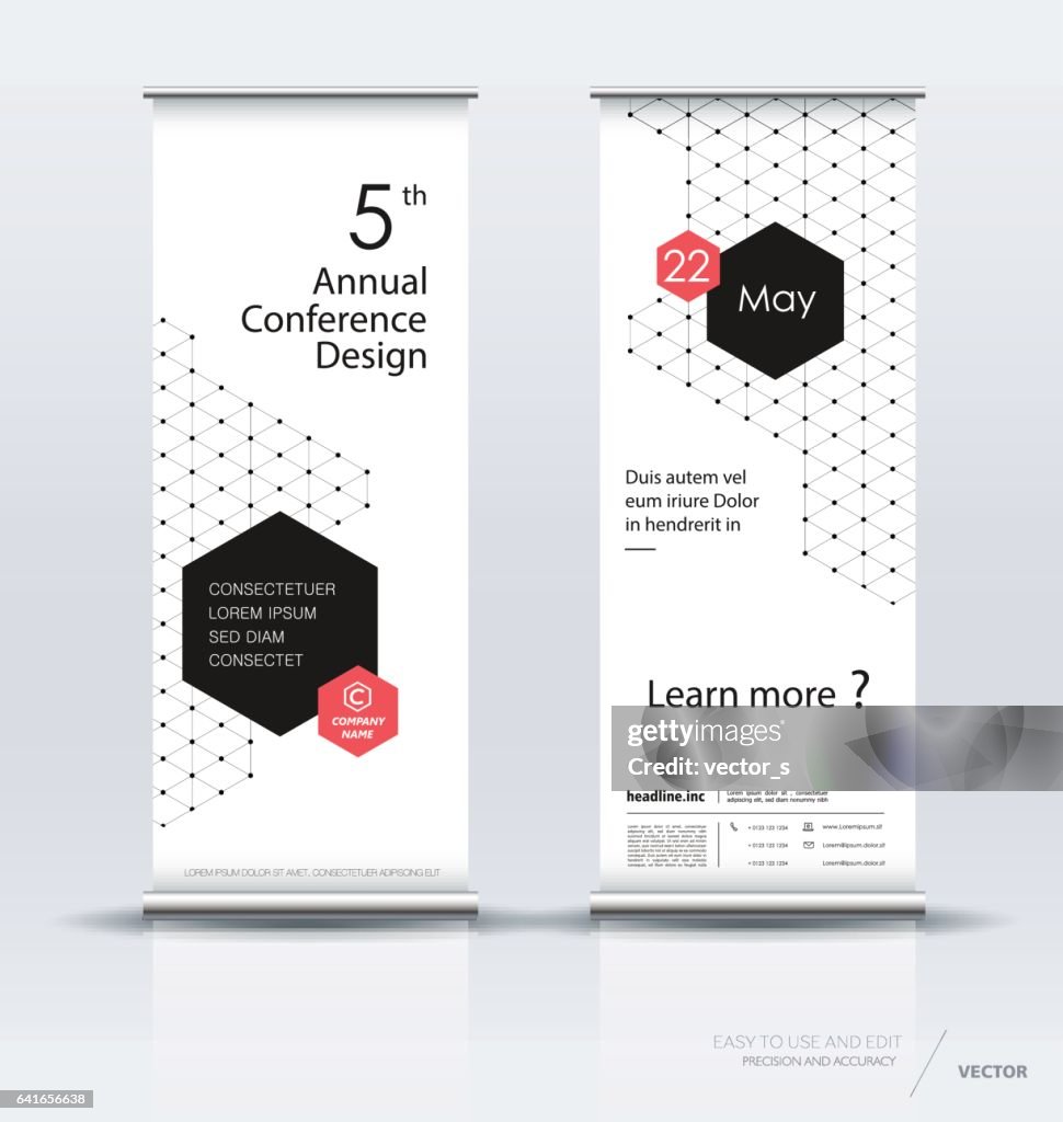 Vertical Program Banner Vertical Banner Design High-Res Vector Graphic - Getty Images