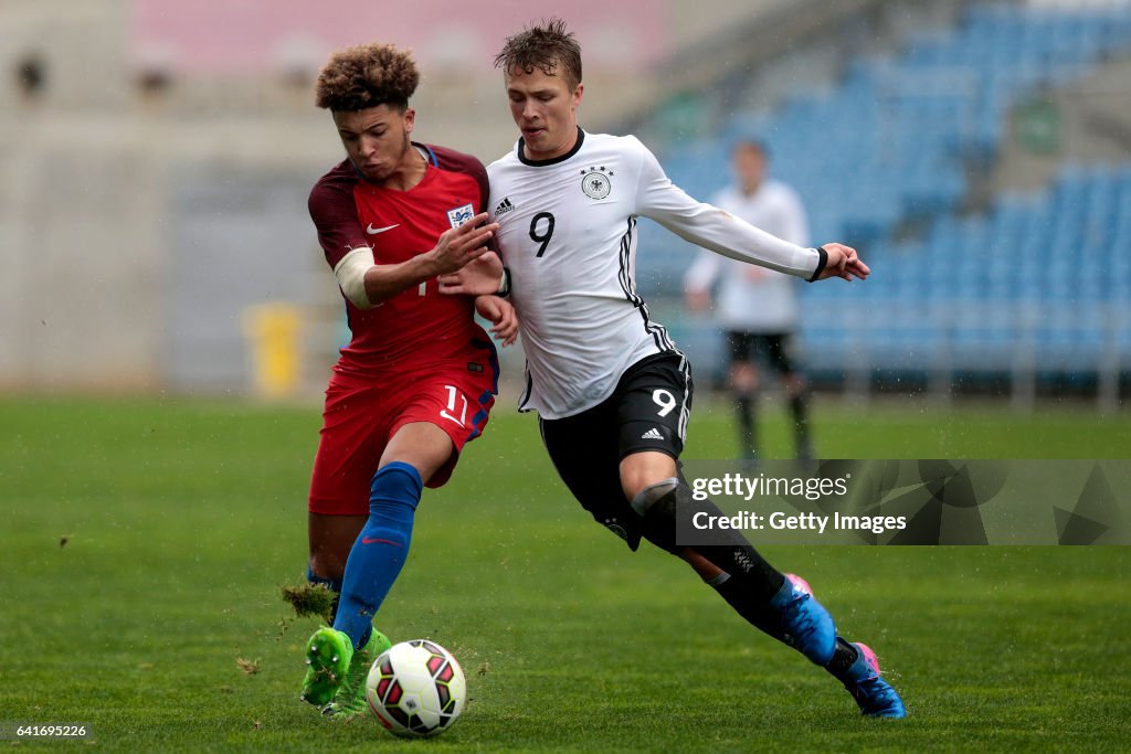 England U17 vs Germany U17, Algarve Cup U17