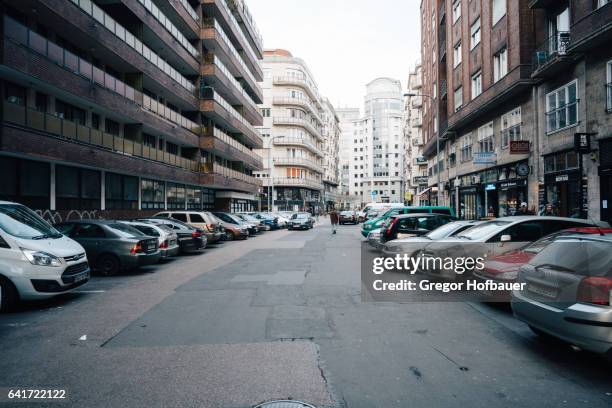 street in budapest - budapest street stock pictures, royalty-free photos & images