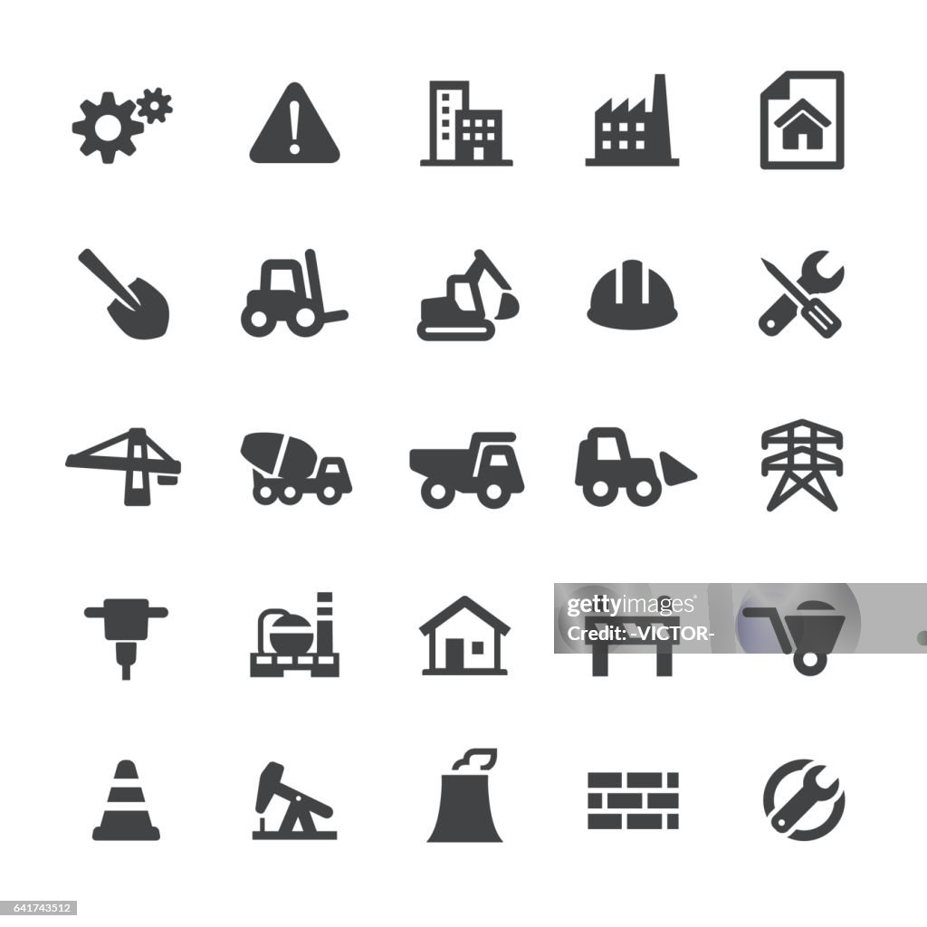 Construction Icons - série Smart