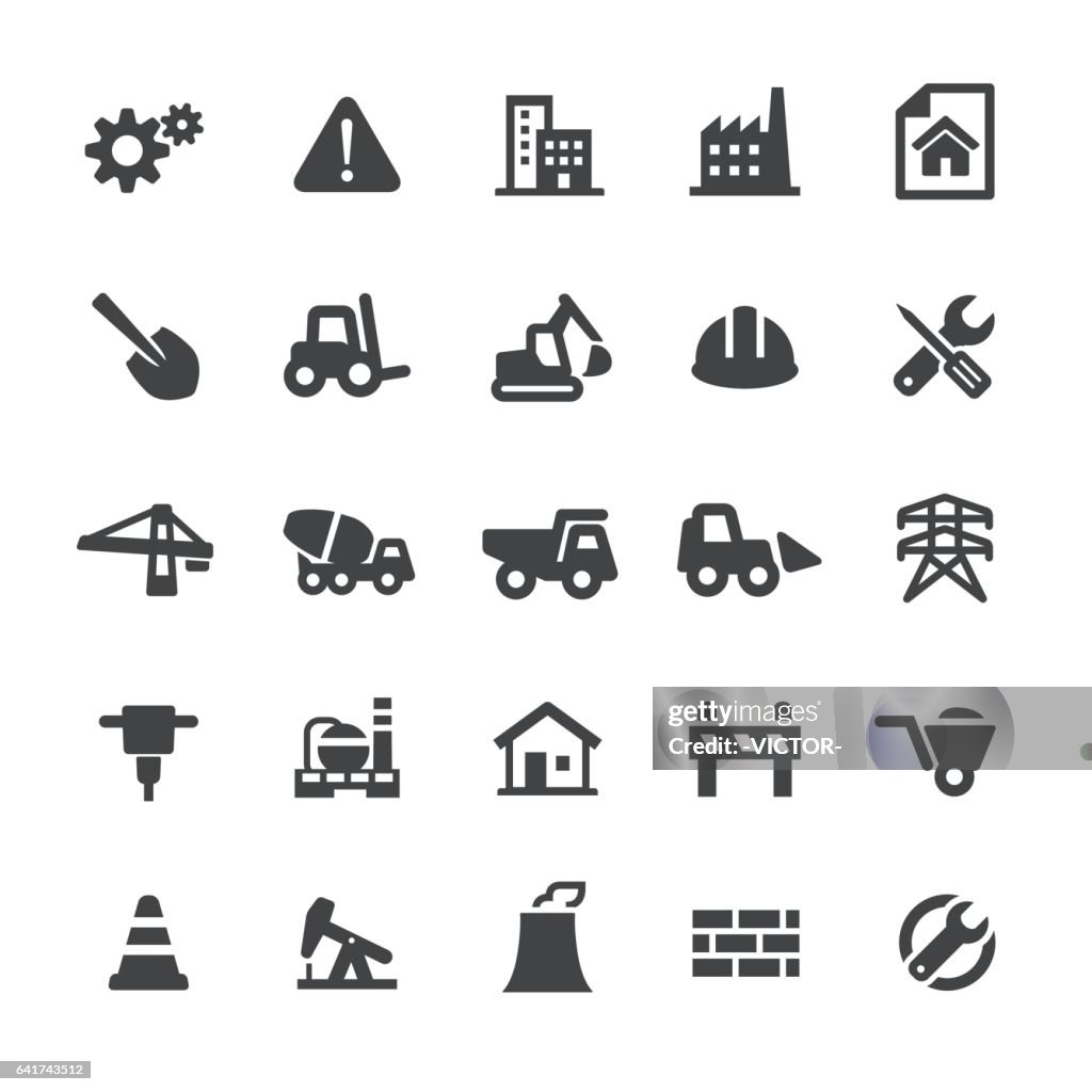 Construction Icons - Smart Series