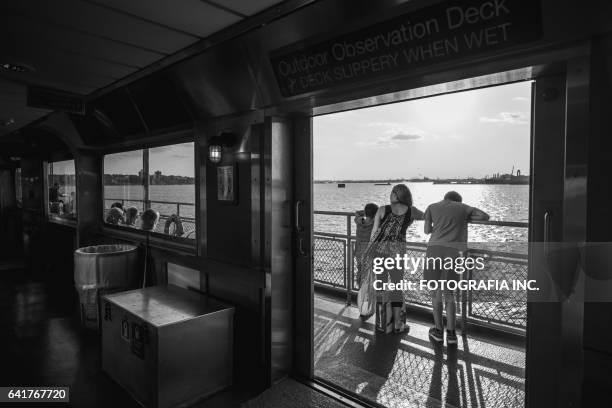 staten island ferry ride - staten island ferry bildbanksfoton och bilder