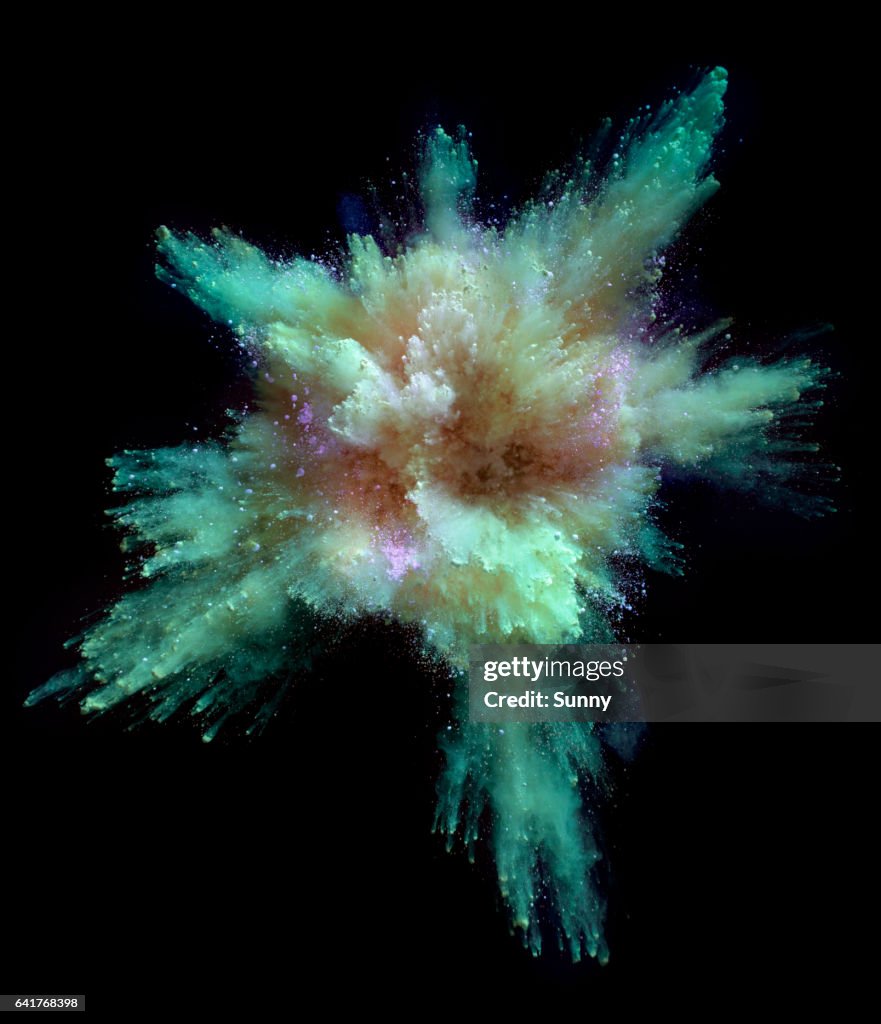 Powder Explosion High-Res Stock Photo - Getty Images