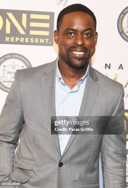 Sterling K. Brown attends 48th NAACP Image Dinner at Pasadena Convention Center on February 10, 2017 in Pasadena, California.