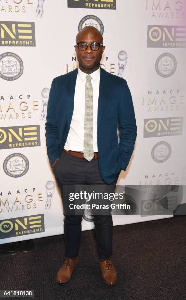 Barry Jenkins attends 48th NAACP Image Dinner at Pasadena Convention Center on February 10, 2017 in Pasadena, California.