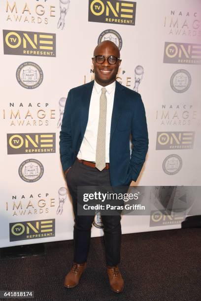 Barry Jenkins attends 48th NAACP Image Dinner at Pasadena Convention Center on February 10, 2017 in Pasadena, California.