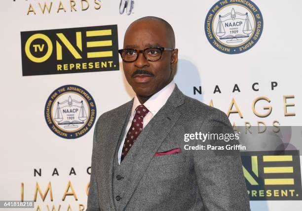 Courtney B. Vancebattends 48th NAACP Image Dinner at Pasadena Convention Center on February 10, 2017 in Pasadena, California.