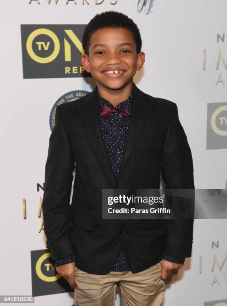 Actor Lonnie Chavis attends 48th NAACP Image Dinner at Pasadena Convention Center on February 10, 2017 in Pasadena, California.