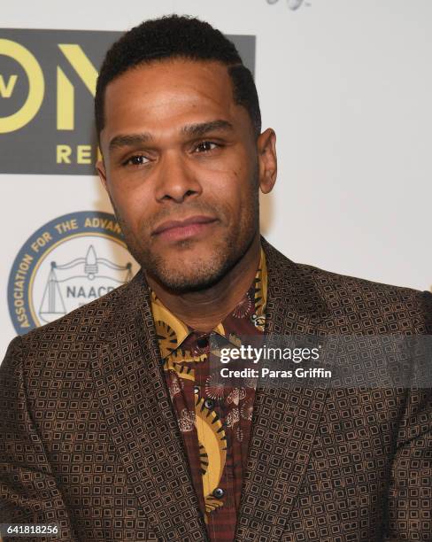 Maxwell attends 48th NAACP Image Dinner at Pasadena Convention Center on February 10, 2017 in Pasadena, California.