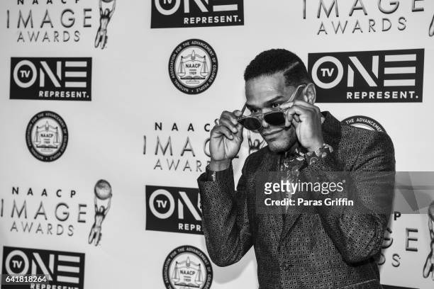 Maxwell attends 48th NAACP Image Dinner at Pasadena Convention Center on February 10, 2017 in Pasadena, California.