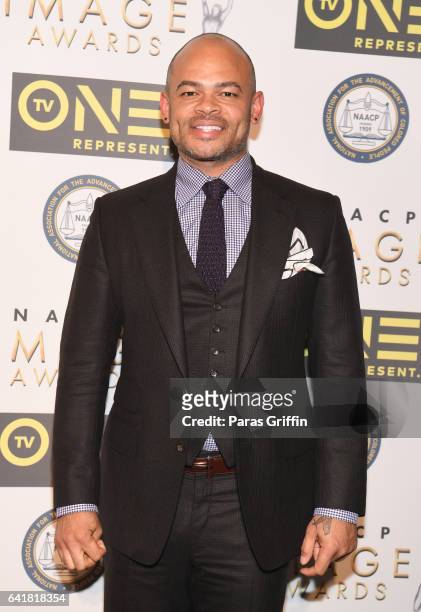 Director Anthony Hemingway attends 48th NAACP Image Dinner at Pasadena Convention Center on February 10, 2017 in Pasadena, California.