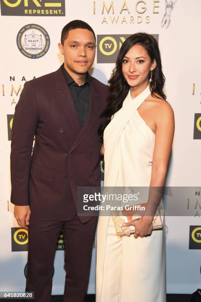 Trevor Noah attends 48th NAACP Image Dinner at Pasadena Convention Center on February 10, 2017 in Pasadena, California.