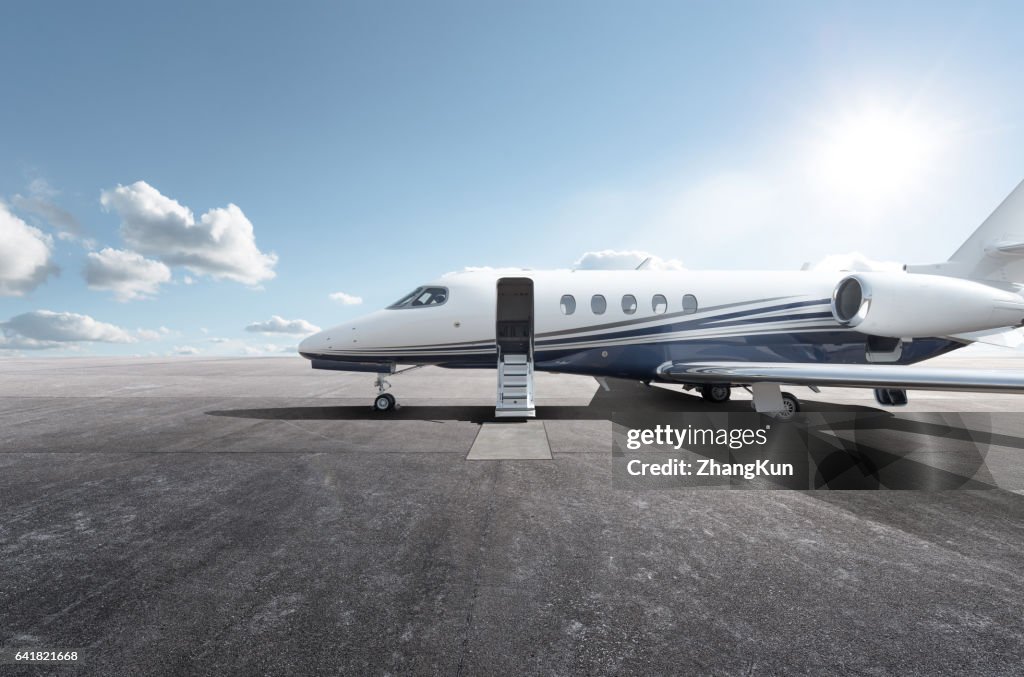 A private jet