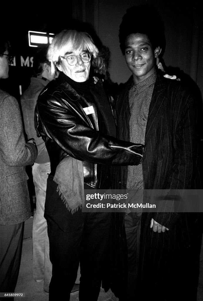 Andy Warhol & Jean Michel Basquiat Sunday, November 11, 1984 at Hedy Klineman's Downtown Nudes Show