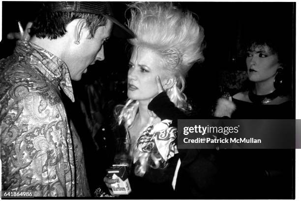 Alannah Currie from the Thompson Twins, at the Limelight Opening in London July 15, 1986.