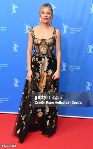 Sienna Miller attends the 'The Lost City of Z' premiere during the 67th Berlinale International Film Festival Berlin at Zoo Palast on February 14,...