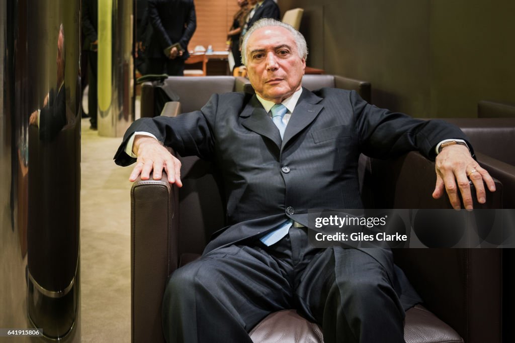 BRAZILIAN PRESIDENT MISHEL TEMER - UN GENERAL ASSEMBLY