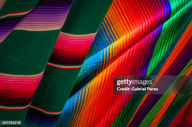 the vibrant folk art of a saltillo textile - mexican tradition stock pictures, royalty-free photos & images