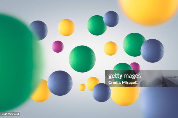 multi-colored balls in mid air - purple skirt bildbanksfoton och bilder