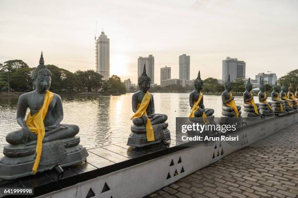 colombo gangarama seemamalaka buddhist temple, sri lanka - sri lanka skyline stock pictures, royalty-free photos & images