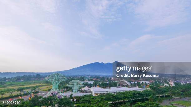 bogor city view. - bogor stockfoto's en -beelden