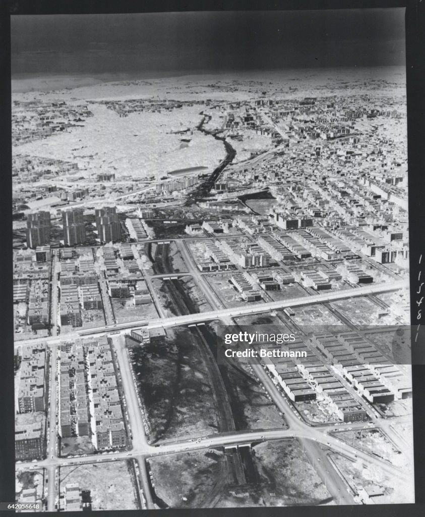 Aerial View of the Bronx River Parkway