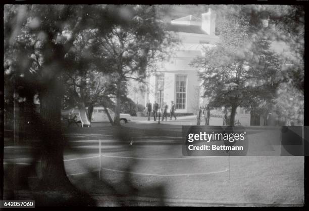Members of the Joint Chiefs of Staff leave the White House today after an urgent meeting of the National Security Council today. The White House has...