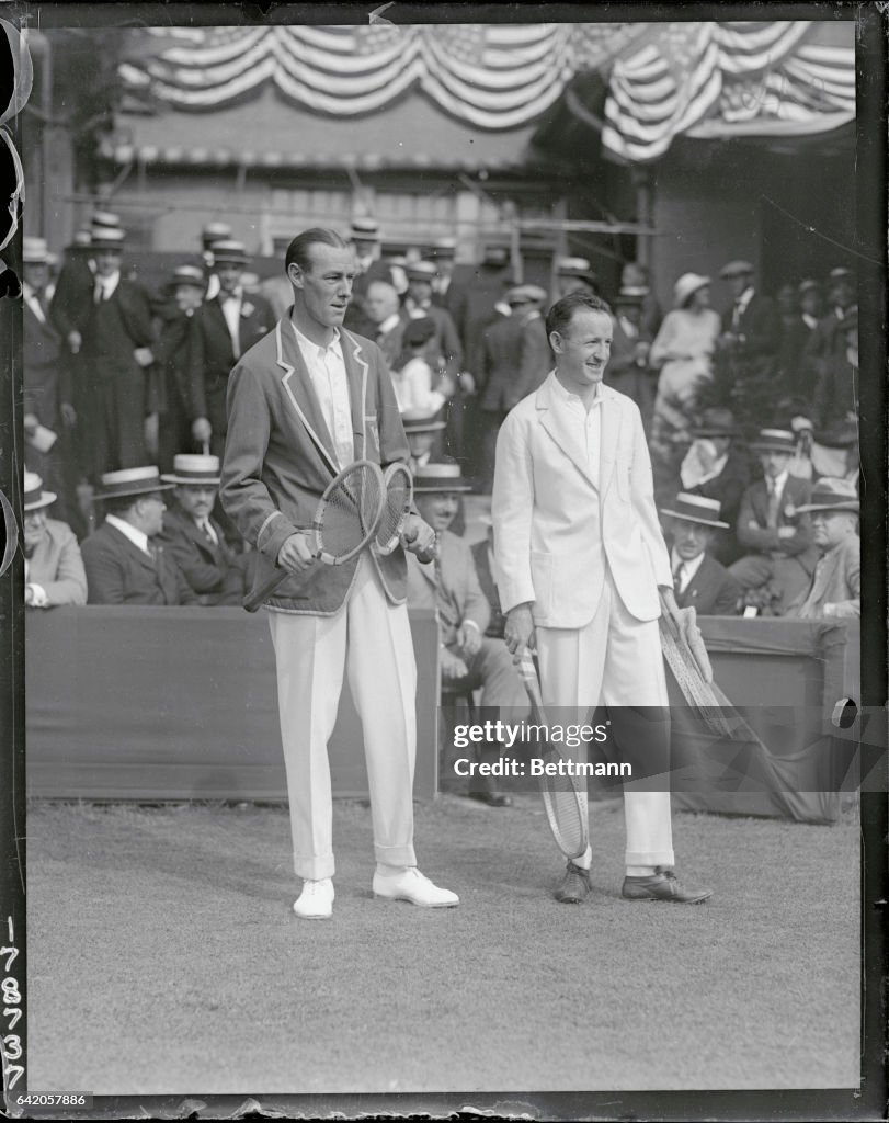 Tennis Players in 1922