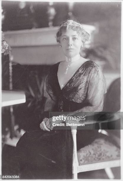 Mrs. Helen Taft, wife of President William Howard Taft, at the time of Taft's presidency.