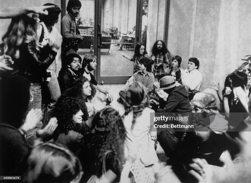 University Students Demonstrating
