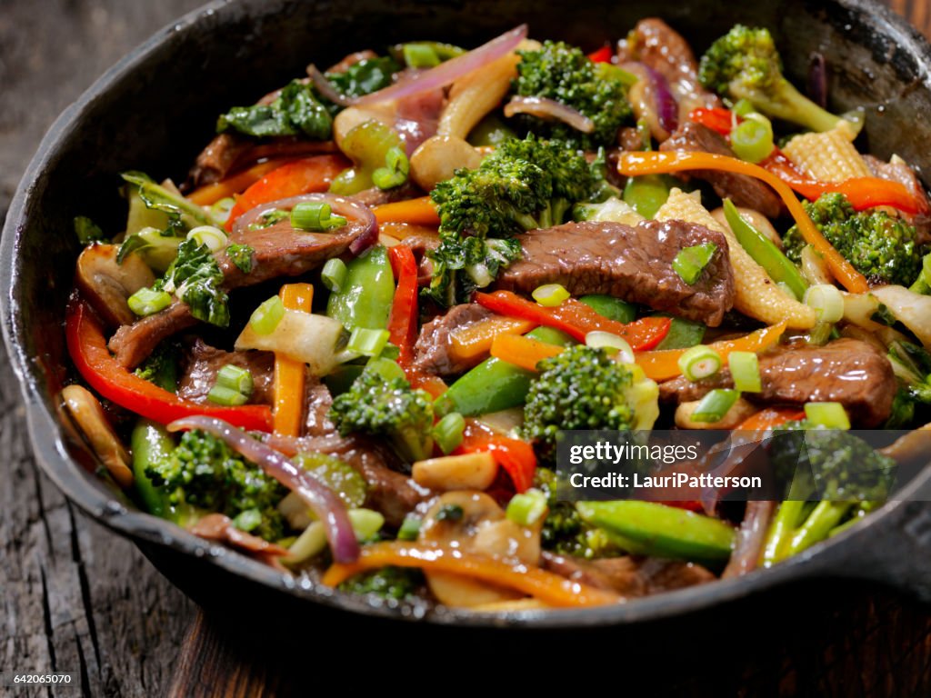 Rindfleisch und Brokkoli Stir-Fry