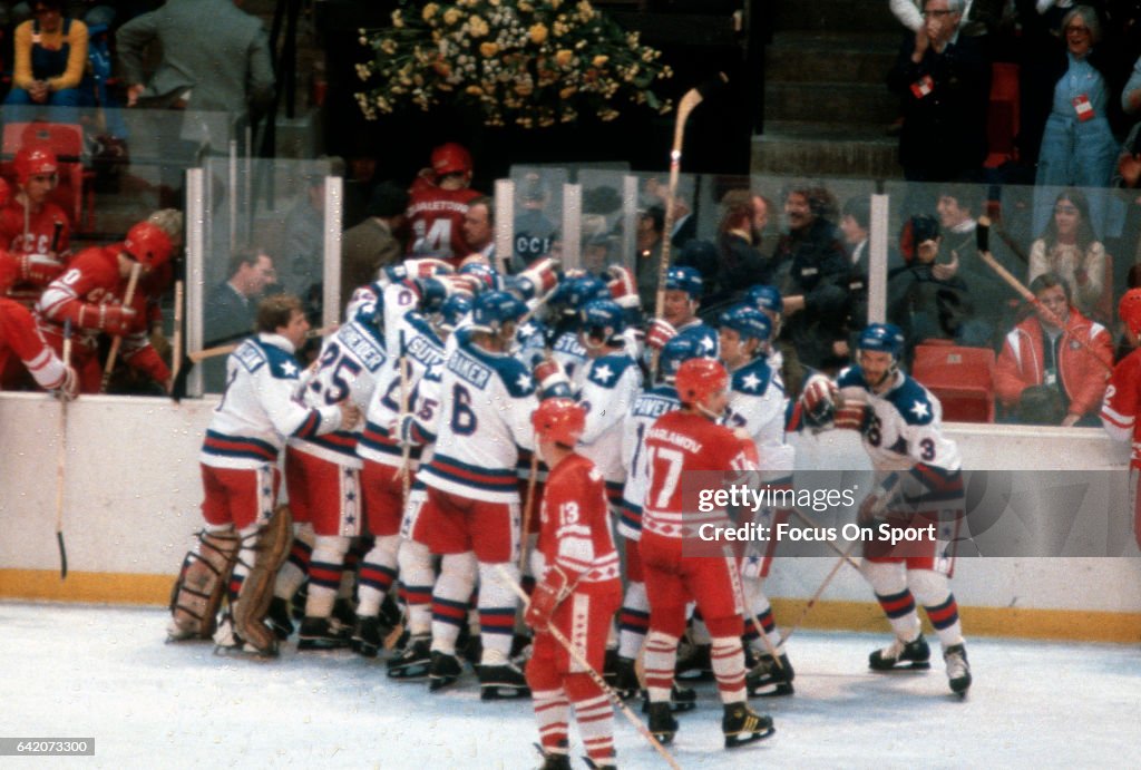 1980 Winter Olympics - Hockey - United States v Soviet Union
