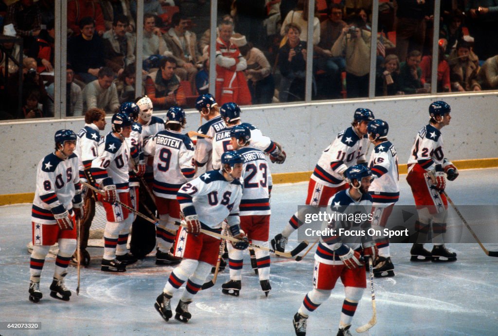 1980 Winter Olympics - Hockey - United States v Soviet Union