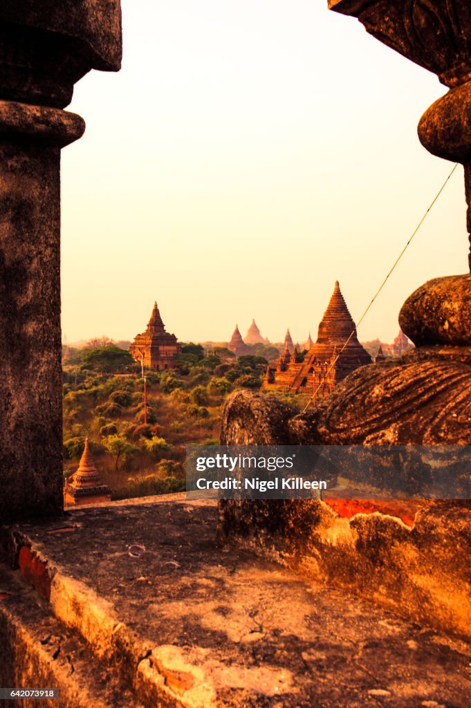 Bagan sunset, Myanmar