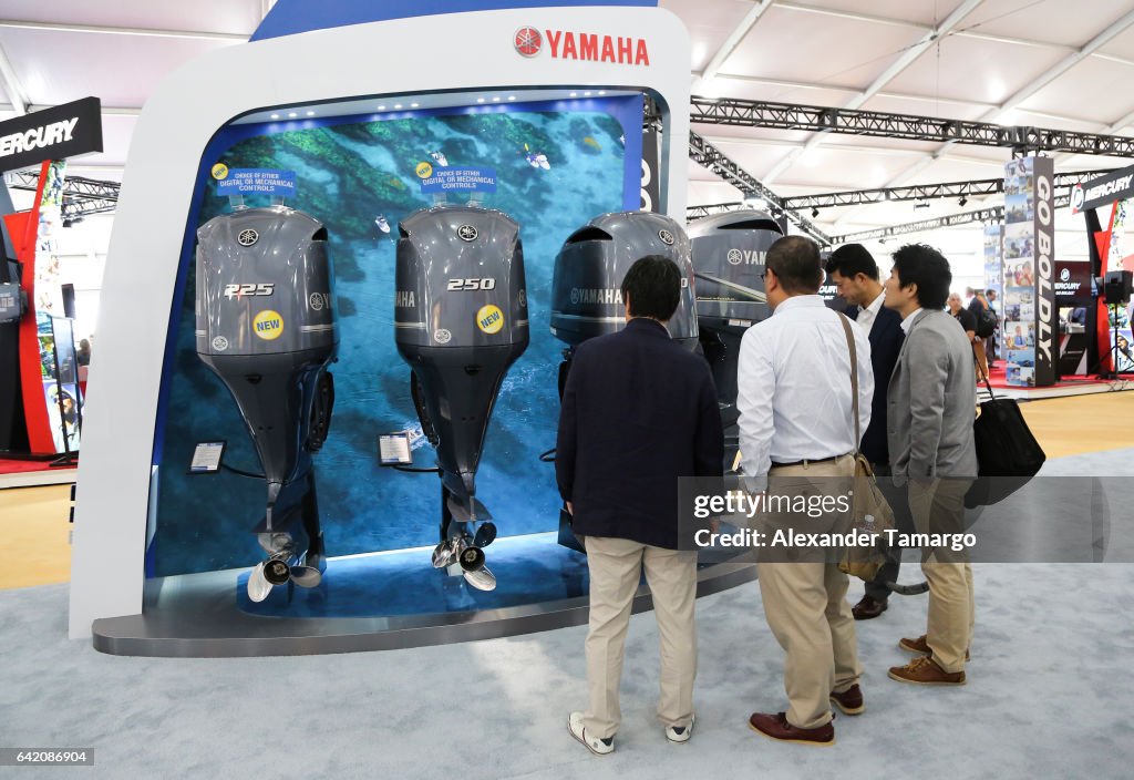 Yamaha At Miami Boat Show