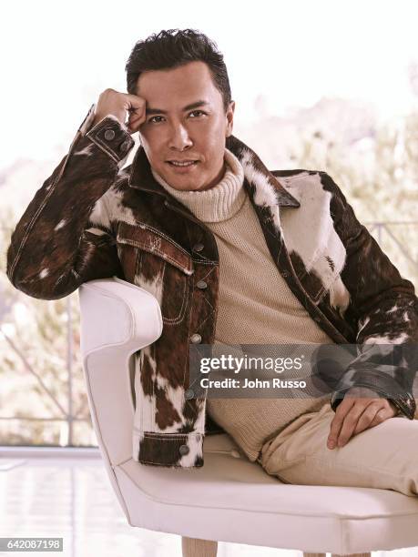 Actor Donnie Yen is photographed on September 10, 2016 in Los Angeles, California.