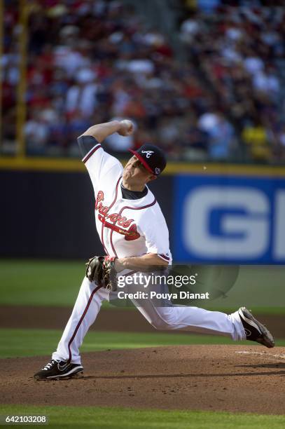 Wild Card Game: Atlanta Braves Kris Medlen in action, pitching vs St. Louis Cardinals at Turner Field. Atlanta, GA 10/5/2012 CREDIT: Pouya Dianat