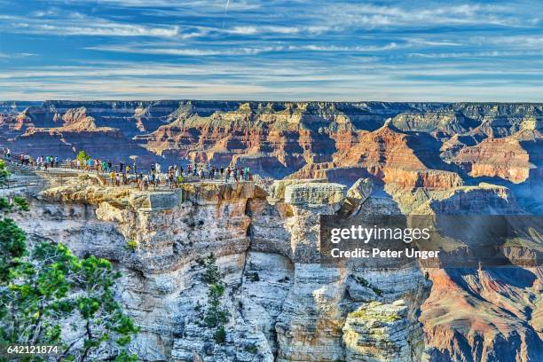 grand canyon national park, arizona, usa - mather point stock pictures, royalty-free photos & images