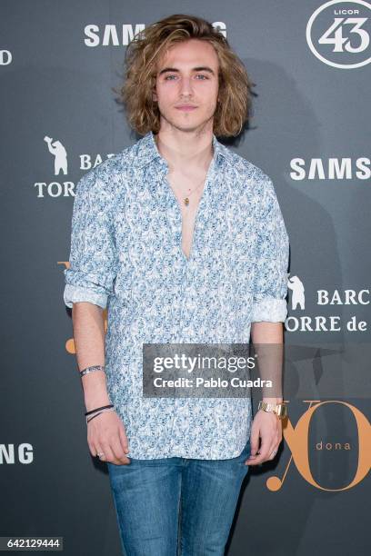 Singer Manel Navarro attends the 'Yo Dona' party that inaugurates Mercedes-Benz Fashion Week Madrid Autumn/ Winter 2017 at Barcelo Torre de Madrid...