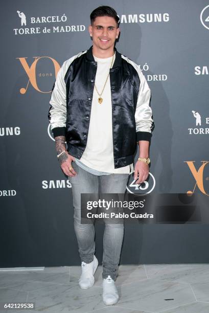 Singer Xriz attends the 'Yo Dona' party that inaugurates Mercedes-Benz Fashion Week Madrid Autumn/ Winter 2017 at Barcelo Torre de Madrid Hotel on...
