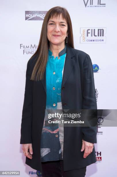 Producer Osnat Shurer arrives for the 6th Annual Made in Hollywood Honors at Heart of Hollywood Terrace on February 16, 2017 in Hollywood, California.