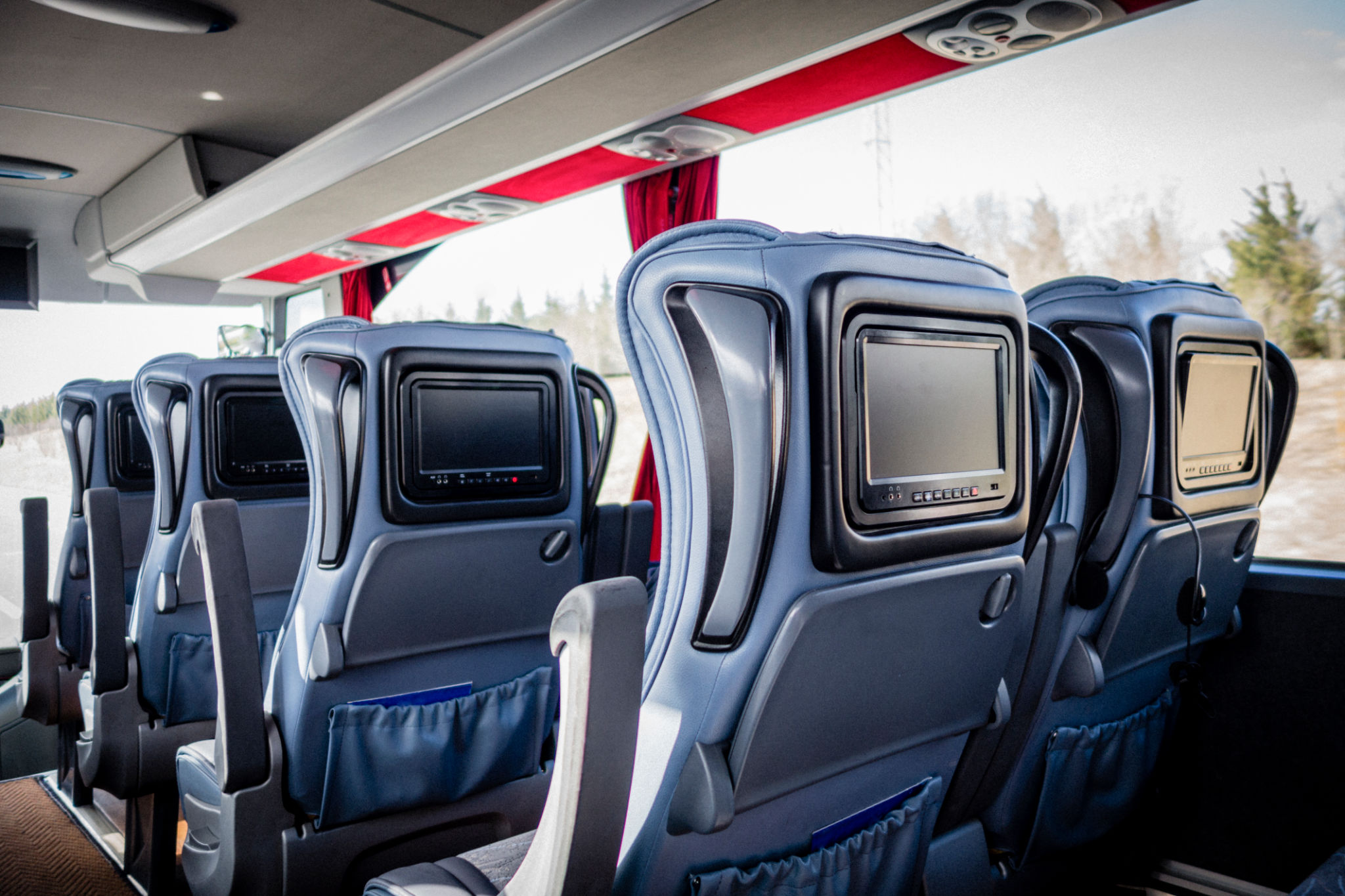 coach bus interior
