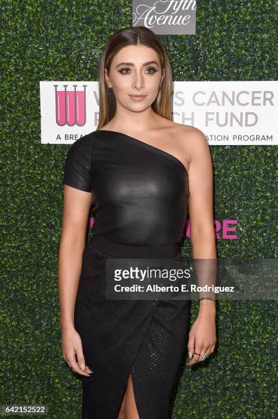 Social influencer Lauren Elizabeth attends WCRF's "An Unforgettable Evening" presented by Saks Fifth Avenue at the Beverly Wilshire Four Seasons...
