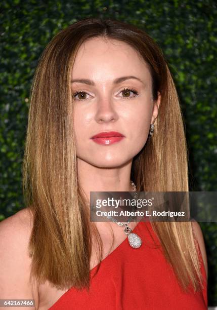 Model Nikita Kahn attends WCRF's "An Unforgettable Evening" presented by Saks Fifth Avenue at the Beverly Wilshire Four Seasons Hotel on February 16,...